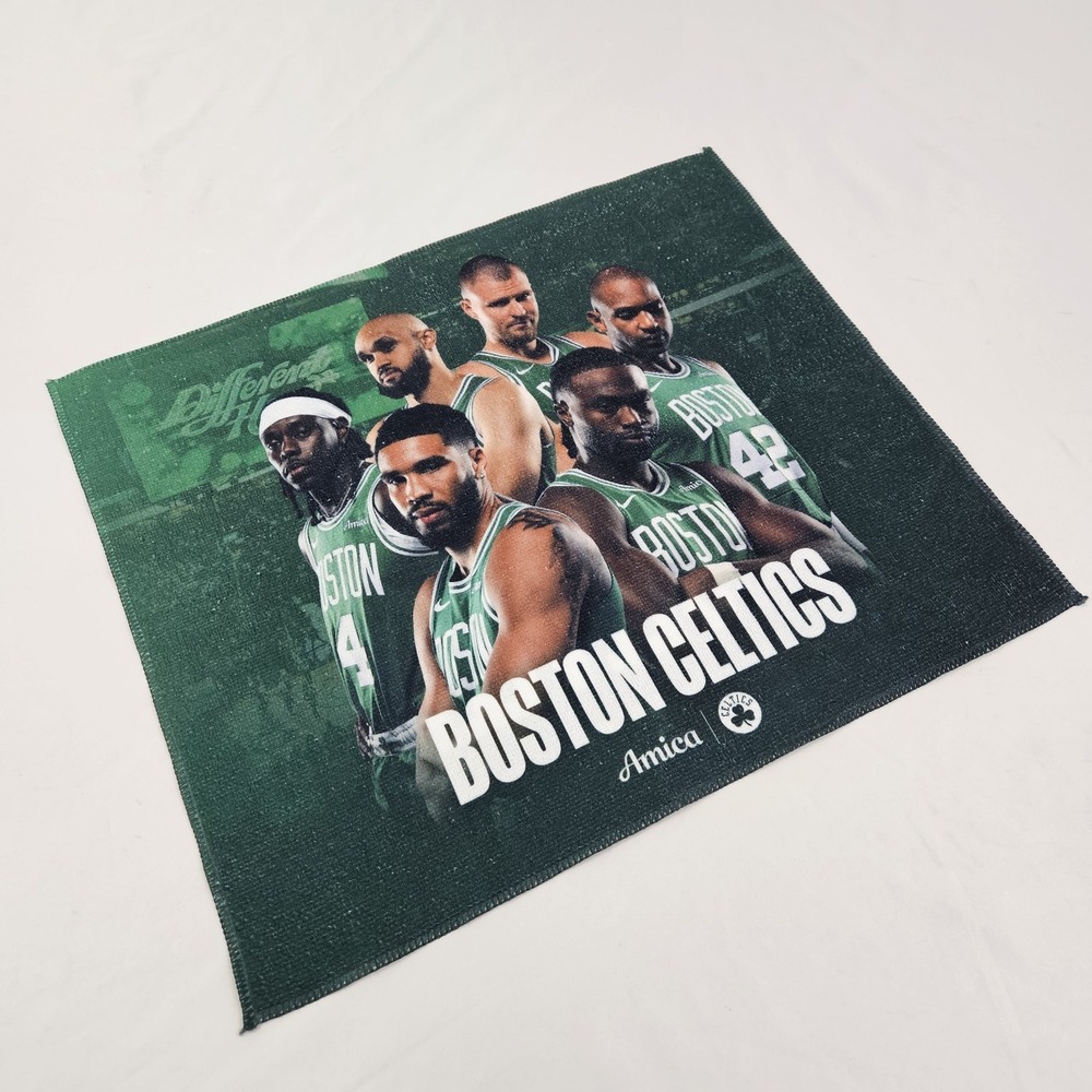 Boston Celtics 2025 Rally Playoff Towel VS Cleveland Double sided